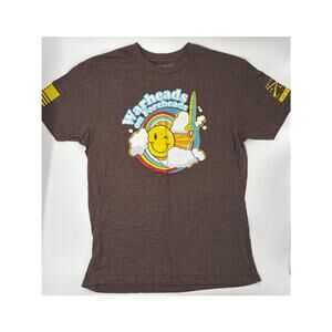 Grunt Style | Club Tee “Warheads on Foreheads” | Men’s Large | Brown Graphic